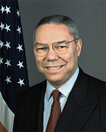 Former U.S. Secretary of State Colin Powell