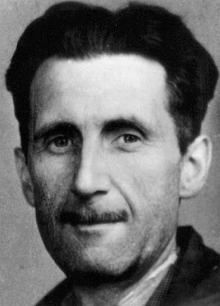 George Orwell's 1933 press card photo issued by the Branch of the National Union of Journalists