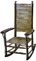 A rocking chair