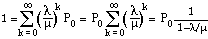 Solving for P0