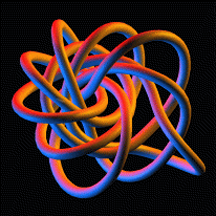 A single-strand knot