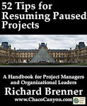 52 Tips for Resuming Paused Projects