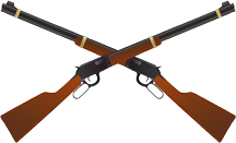 Crossed rifles