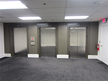 Elevator doors at the Spalding Building, Portland, Oregon (2012)
