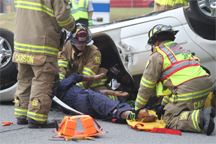 Emergency extrication training