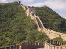 The Great Wall of China near Mutianyu
