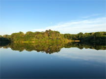 Horseshoe Lake in Shaker Heights, Ohio