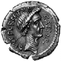 A Julius Caesar coin