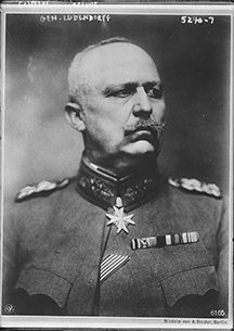 Erich Friedrich Wilhelm Ludendorff (1865-1937) was a German general and politician