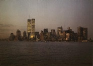The former New York skyline