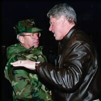 Pres. Clinton and Adm. Smith