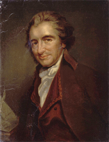 Thomas Paine, considered one of the Founding Fathers of the United States