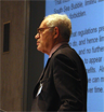 Charles Goodhart delivers the keynote speech in the 2012 Long Finance Spring Conference