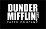 The fictional logo of the fictional paper company, Dunder Mifflin