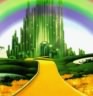 Approaching the Emerald City from the Yellow Brick Road