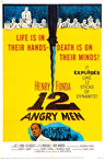 Promotional poster for the 1957 film Twelve Angry Men