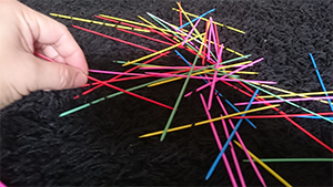 Make Your Own Pick-Up Sticks and Work on Developmental Skills