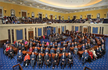 The U.S. Senate Chamber in 2011